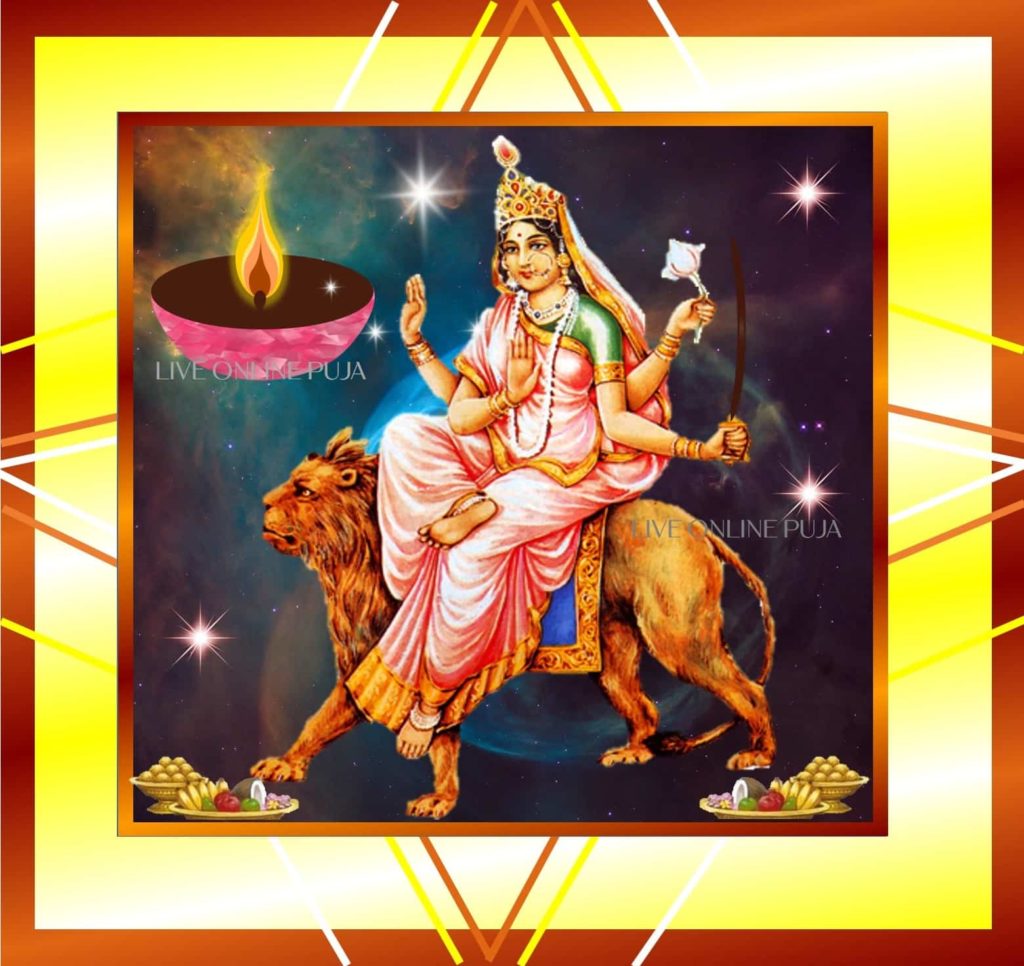 Picture of Maa Katyayani Puja Online Navratri