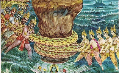 Samudra-Manthan and Emergence of Mahalakshmi