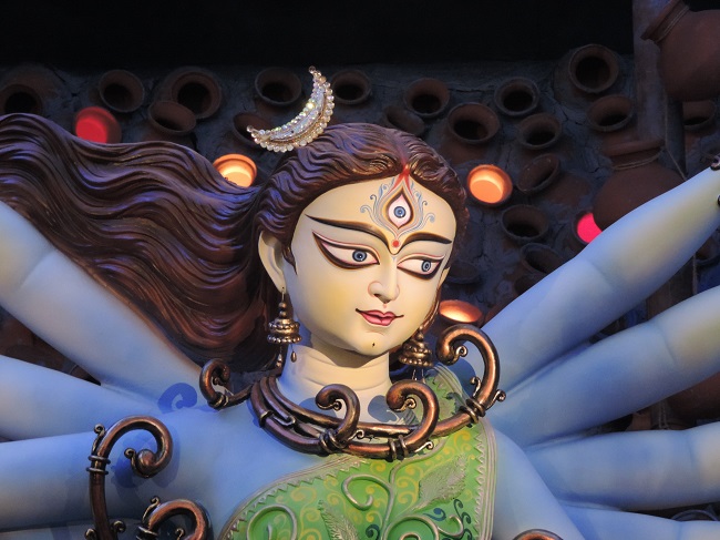 Unique image of Maa Durga